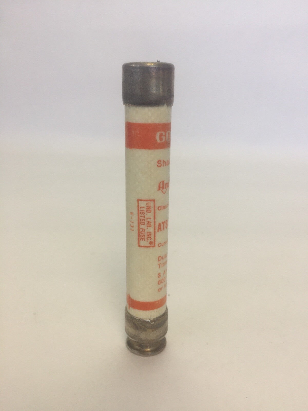 GOULD SHAWMUT AMP-TRAP ATS-DE3R CLASS RK5 FUSE 3AMP 600VAC (LOT OF 10)