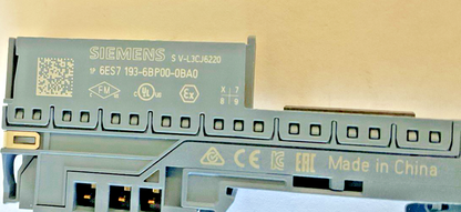 SIEMENS 6ES7 193-6BA00-0BA0 DIGITAL BASE MODULE ****LOTOF10****
