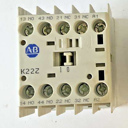 ALLEN BRADLEY 700-K22Z-*  CONTROL RELAY SER.B 600VAC 10A ****LOTOF2****