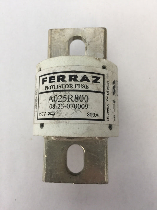FERRAZ A025R800 PROTISTOR FUSE 250VAC 800A (LOT OF 3)