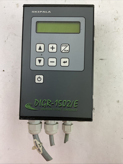 SKIPALA DIGR-1502/E V 1.2 110-230V 50/60HZ 4.5A VIBRATORY FEEDER CONTROLLER