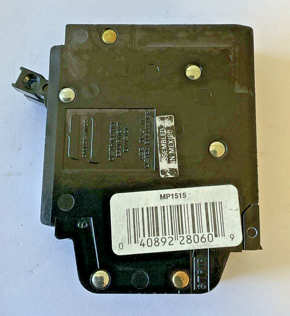 CROUSE-HINDS MP1515 CIRCUIT BREAKER 120/240VAC CTL TYPE MH/MM 2POLE