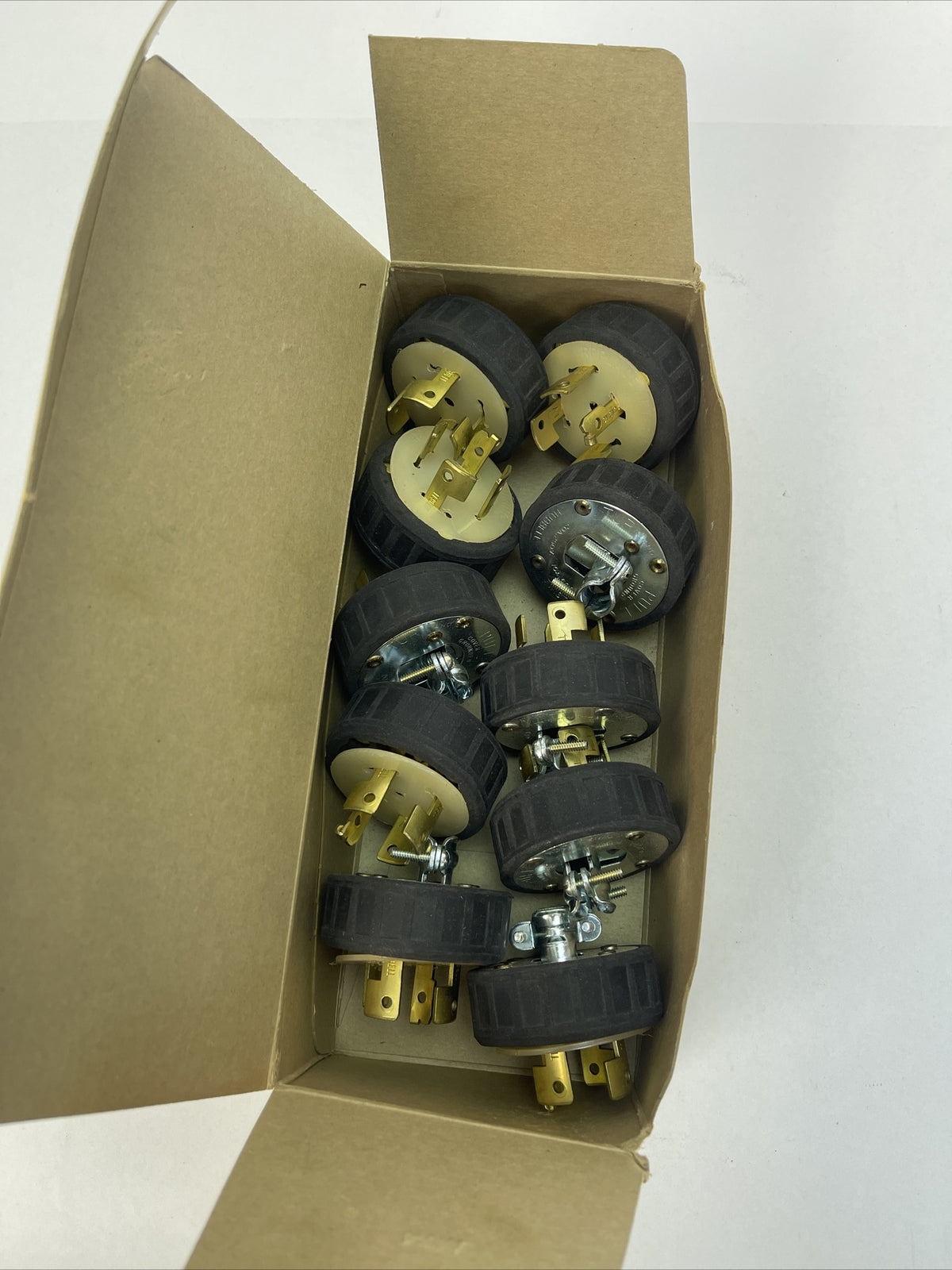 HUBBELL 9962-G CAPS 4WIRE GROUNDED 600VAC 10A 250V 20A CORD DIAMETER (BOX OF 10)