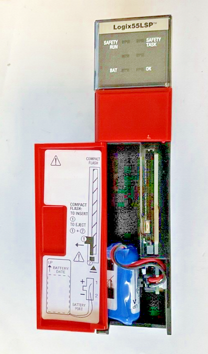 ALLEN BRADLEY 1756-LSP B GUARDLOGIX 55LSP PROCESSOR  F/W REV. 2.1
