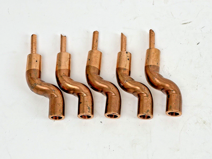 TUFFALOY - TG-2510-16 *LOT OF 5* 5RW TAPER - DOUBLE BEND FEMALE SHANK - WELDING