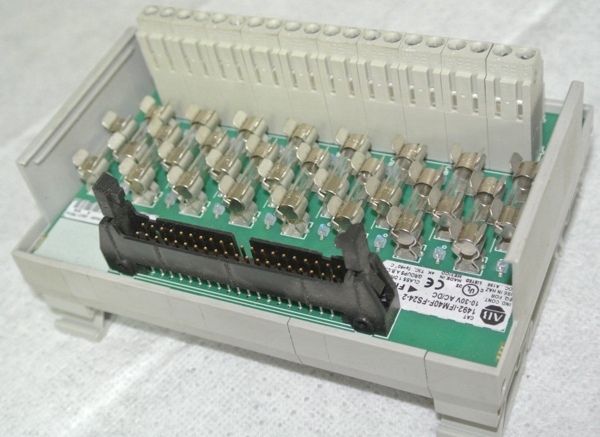 ALLEN-BRADLEY 1492-IFM40F-FS24-2 DIGITAL INTERFACE MODULE, FUSED, 40-Pt 24VAC/DC