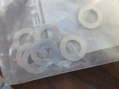 JAMES C. WHITE FLW-AL-500 ALUMINUM WASHERS for TUBETRACK 33542 LOT of 8 NEW