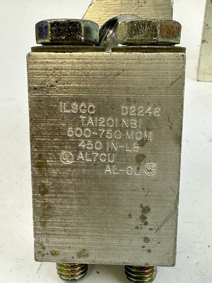 EATON CUTLER HAMMER TA1201NB1 BREAKER LUG TERMINAL 1200 AMP N-FRAME ALUMINUM