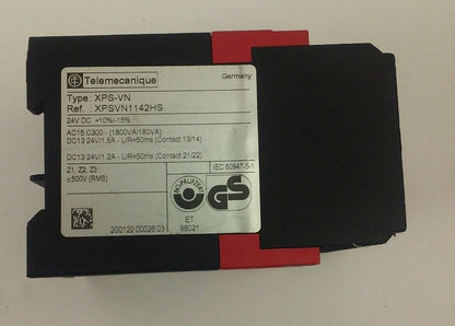 TELEMECANIQUE XPS-VN XPSVN1142HS SAFETY RELAY