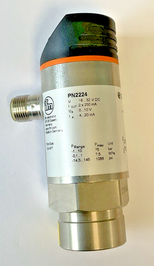 IFM PN2224 PRESSUR SENSOR 32VDC IO-LINK 1/4 NPT