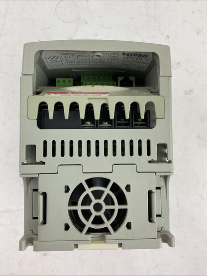 ALLEN BRADLEY 22A-D6P0N104 SER A FRN: 6.01 AC DRIVE 2.2kW 3.0HP OUTPUT 0-460VAC