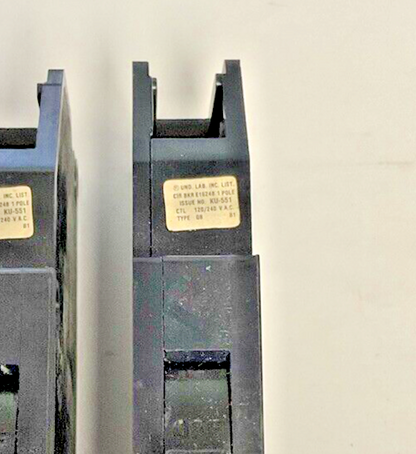 ZINSCO/SYLVANIA QB120 CIRCUIT BREAKER 20A***LOTOF4***
