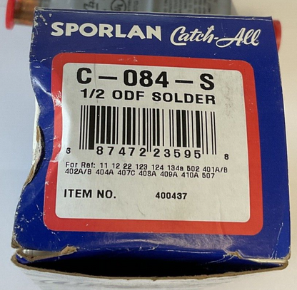SPORLAN C-084-S CATCH-ALL FILTER-DRIER  1/2 ODF SOLDER