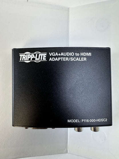 TRIPP-LITE P116-000-HDSC2 VGA with Audio to HDMI Adapter/Scaler