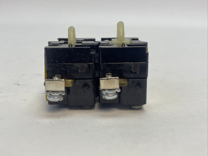 REES 40703C CONTACT BLOCK 600VAC 250VDC HEAVY DUTY (LOT OF 10) 40709-000