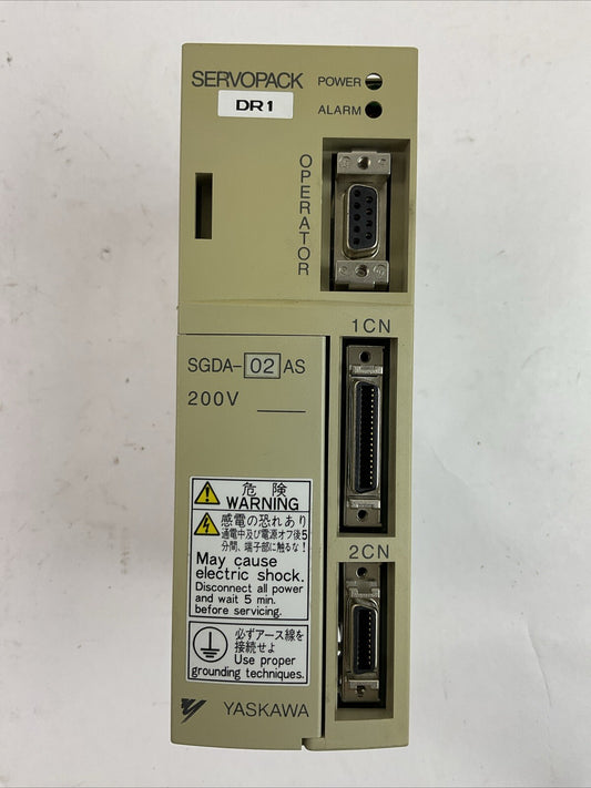 YASKAWA SGDA-02AS SERVOPACK 230VAC SERVO DRIVE