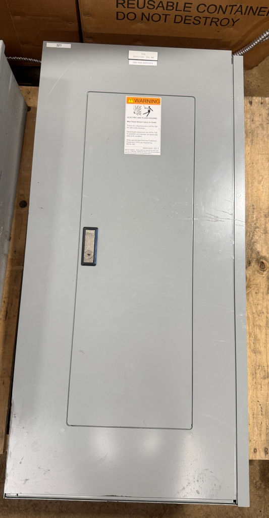 EATON PRL1a CIRCUIT BREAKER PANELBOARD 100A MAIN CIRCUIT BREAKER (42)20A CIRCUIT