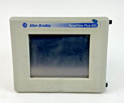 ALLEN-BRADLEY - 2711P-T6C20D SER. B REV. A - PANELVIEW PLUS 600 - 6" TOUCHSCREEN