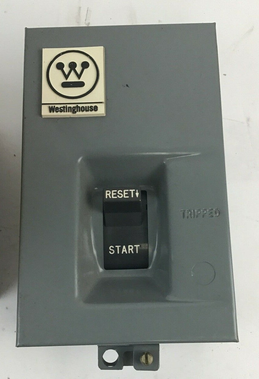 WESTINGHOUSE A100S0B MANUAL STARTER SZ.M-O 2POLE 1PH 1HP-115VAC 2HP-230VAC