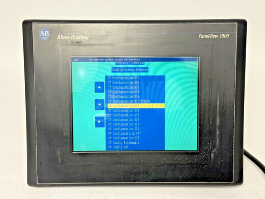 ALLEN-BRADLEY - 2711-T10C8 SER. C/FRN 4.48 - PANELVIEW 1000 ASSEMBLED TERM