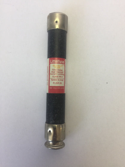 LITTELFUSE FLSR25 SLO-BLO FUSE 600VAC 25AMPS TIME DELAY DUAL ELEMENT (LOT OF 5)