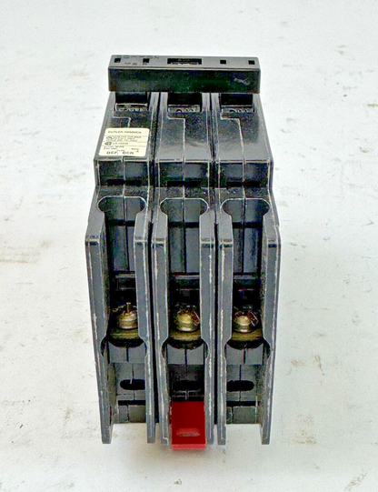 CUTLER-HAMMER - QCR3015HT - CIRCUIT BREAKER - 15A/3 POLE/240 VAC/ HACR TYPE- NEW