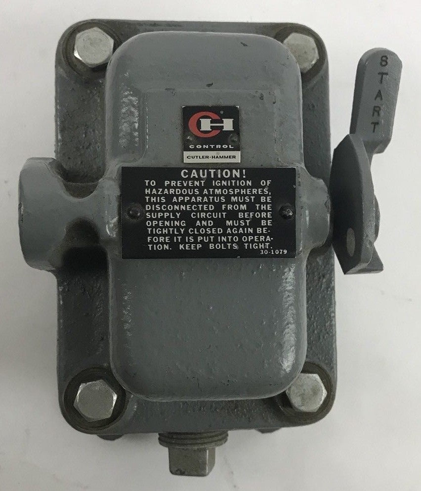 Cutler Hammer 10250H2734A STDUTY Class I Group D/Class II Group EFG LIMIT SWITCH