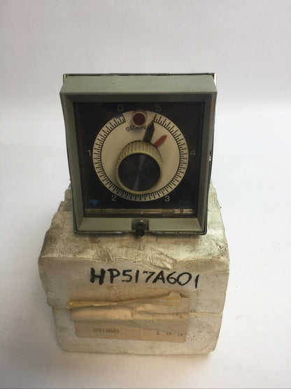 EAGLE SIGNAL HP517A601 TIMER 120VAC 10A 0-5SECONDS