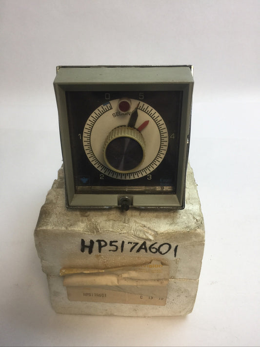 EAGLE SIGNAL HP517A601 TIMER 120VAC 10A 0-5SECONDS