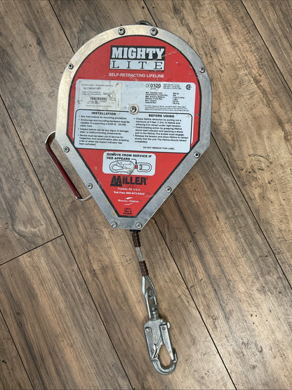MILLER RL175BSS/175FT MIGHTY LITE SELF-RETRACTING LIFELINE