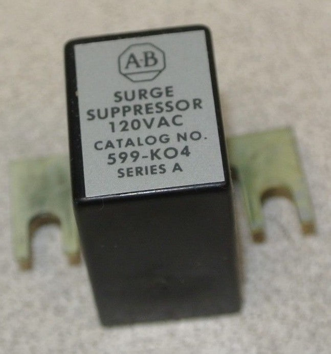 ALLEN-BRADLEY 599-K04 / SURGE SUPPRESSOR / 120VAC / SIZE 0, 1, 2 / NEW SURPLUS