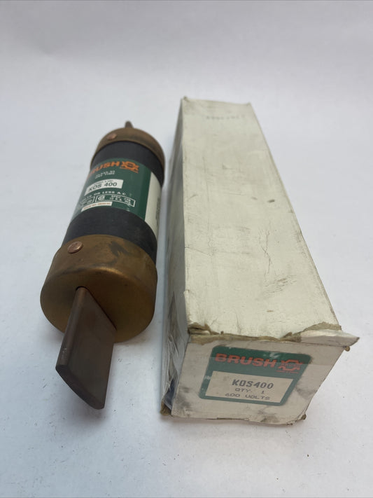 BRUSH KOS400 CLASS K5 ONE TIME FUSE 600VAC 400AMP
