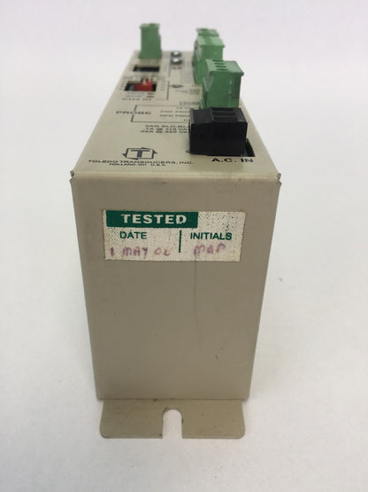 TOLEDO INTEGRATED SYSTEM TTLM-2 I/O LOAD MODULE 115VAC 0.1A 220VAC 0.1A