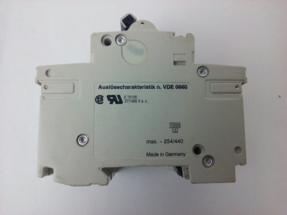 ABB S283W, CIRCUIT BREAKER, K32A, 3POLE, 277/480VAC, MAX 254/440, VDE0660, NEW