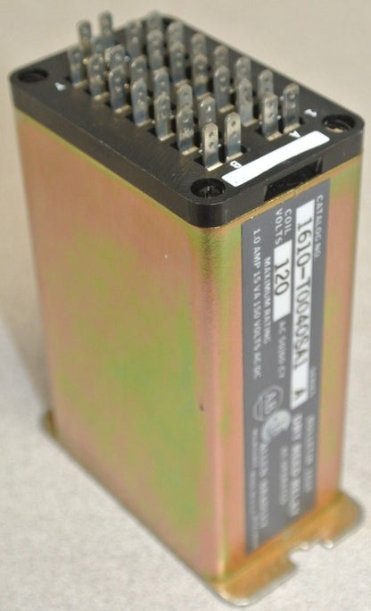 ALLEN-BRADLEY 1610-T0040SA1 DRY REED RELAY / 4 N.C. / 120V, 60Hz - NEW SURPLUS