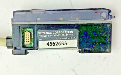 KEYENCE FS-V12 FIBER OPTIC PHOTOELECTRIC SENSOR 24V 20MA ***LOTOF3***