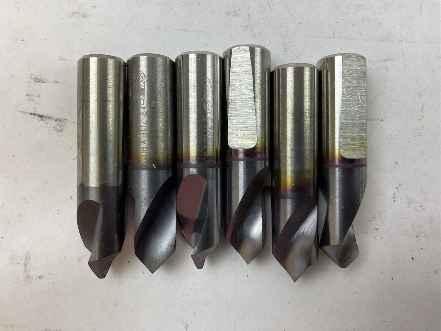KEO CUTTERS 7/16 X 90° KEO HSS RH SD SPOTTING DRILL (BOX OF 6)