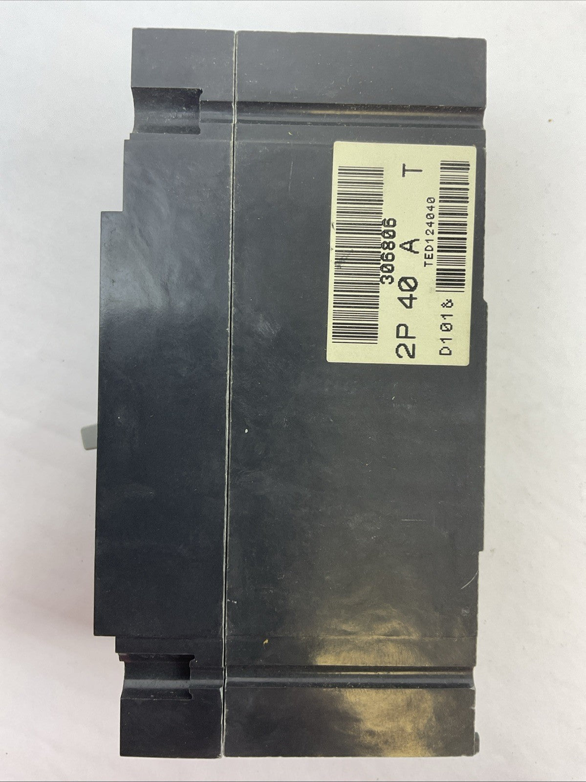 GE TED124040WL MOLDED CASE CIRCUIT BREAKER 40AMP 480VAC 250VDC 2POLE