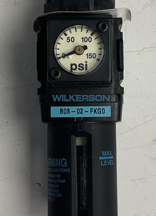 WILKERSON B08-02-FKG0 CONSOLIDATION FILTER/REGULATOR 150PSI