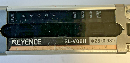 KEYENCE SL-V0H-T / SL-V08H-R  TRANSMITTER AND  RECIEVER 24VDC