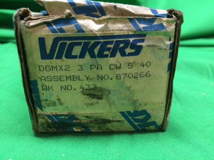 VICKERS DGMX2-3-PA-CW-S-40 PRESSURE REDUCING VALVE