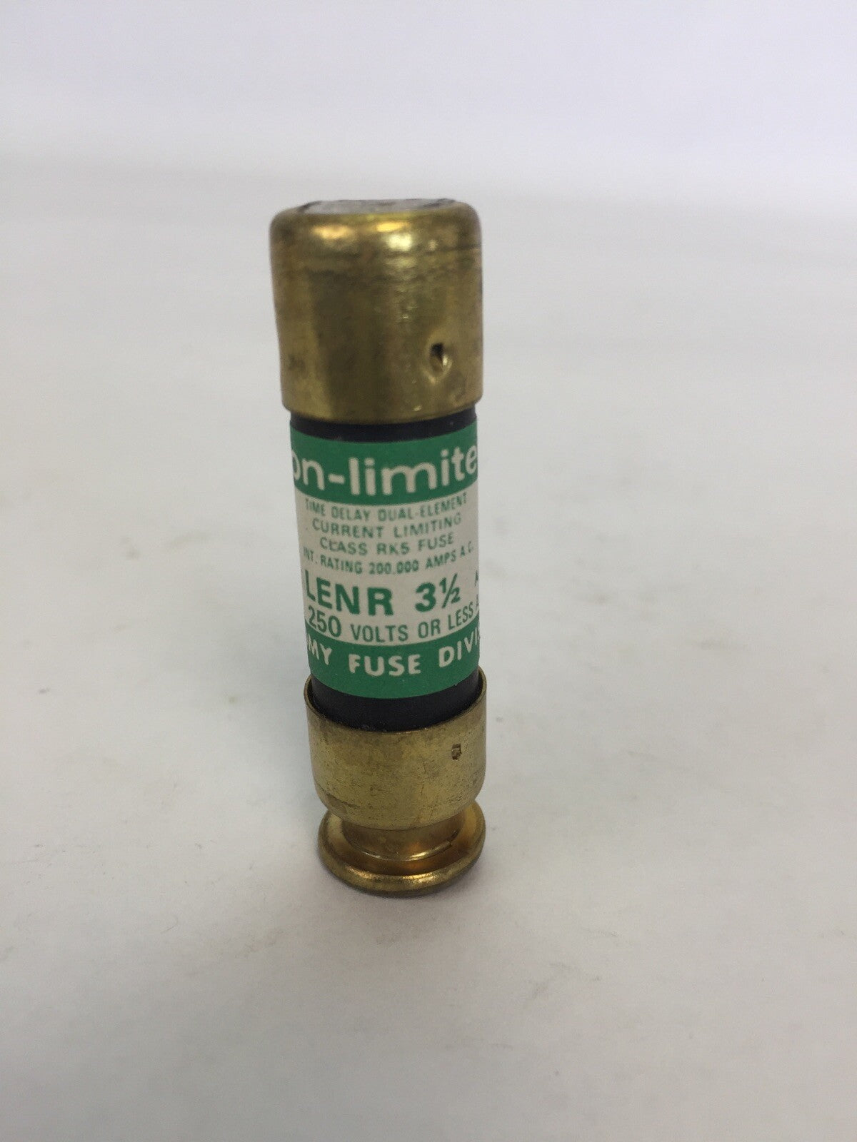 ECONOMY LENR 3-1/2 ECON-LIMITER CLASS RK5 FUSE 250VAC 3-1/2AMP (BOX OF 10)