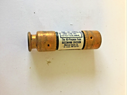 FUSETRON FRN-R-12 TIME DELAY FUSE CLASS RK5 250VAC 12A ****LOTOF7****