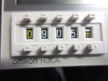 OMRON H3CA-A TIMER RELAY w/ POTTER & BRUMFIELD BASE 27E892