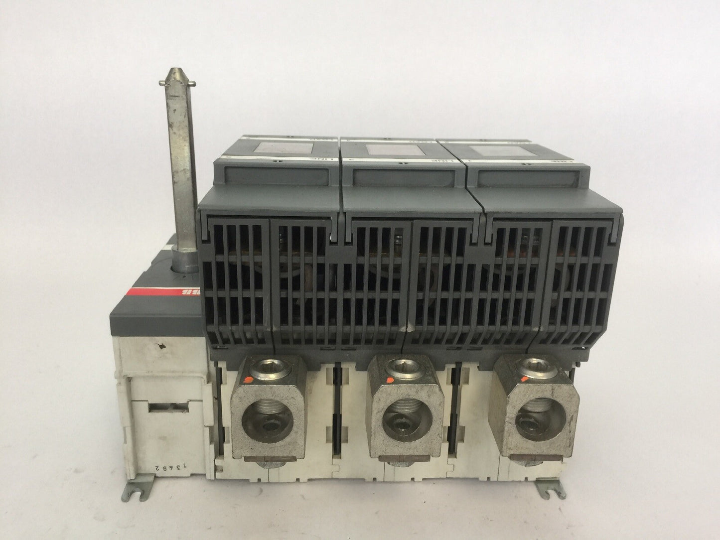 ABB OS400J03 FUSIBLE DISCONNECT SWITCH 600VAC 400A W/ AJT225 & JTD225 FUSE 225A