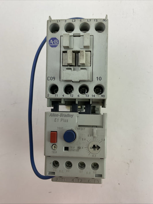 ALLEN BRADLEY STARTER (100-C09Z*10 COIL 24VDC + 193-EEBB 0.2-1.0A)
