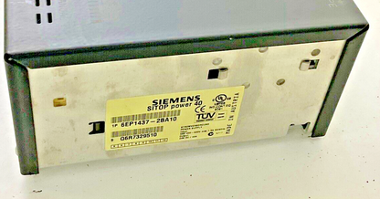 SIEMENS 6EP1 437-2BA10 SITOP POWER 40 24VDC