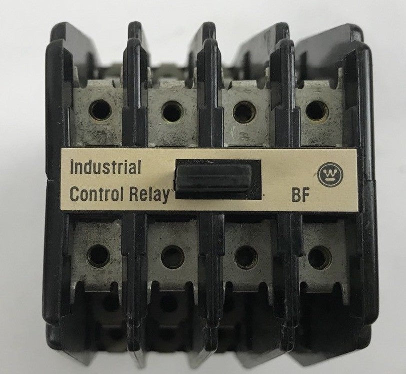 Westinghouse Industrial Control Relay BFE84F - 120V/110V Coil 178C603G01 - 10A