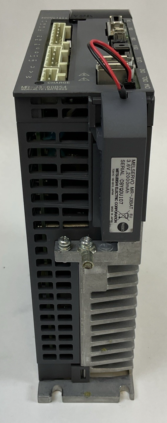 MITSUBISHI MR-J3-60BS4 600W SERVO DRIVE 1.4A 323V 1.5A  STRIPPED GROUND SCREW