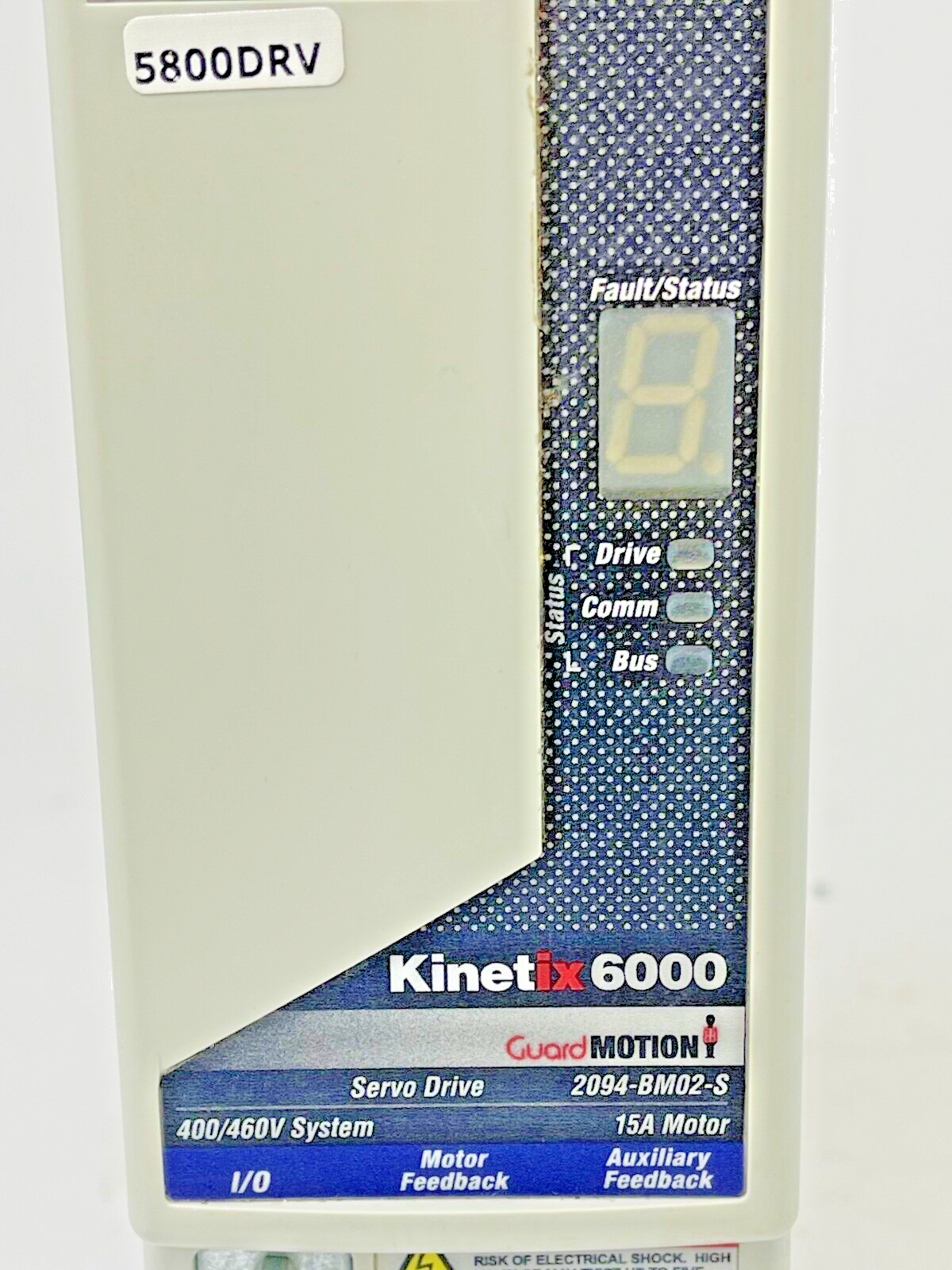 ALLEN BRADLEY - 2094-BM02-S SER. B - KINETIX 6000 AXIS MODULE FIRMWARE VER 1.118